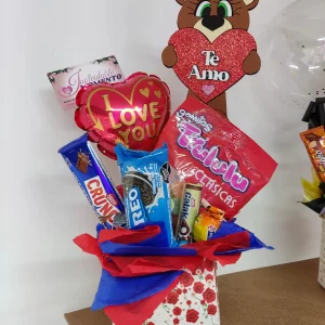 Arreglo de Globos y Dulces IN-007
