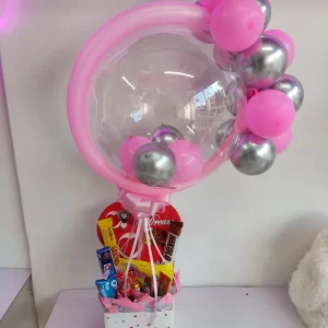 Arreglo de Globos y Dulces IN-042